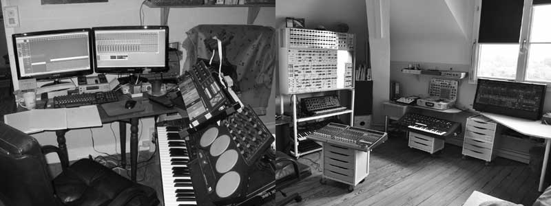 Vue générale sur le studio
